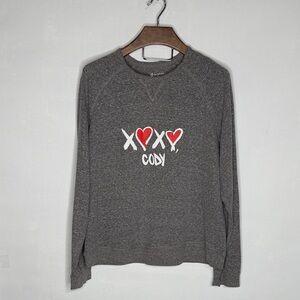 Peloton XOXO Cody crew neck sweatshirt. Unisex SZ XL